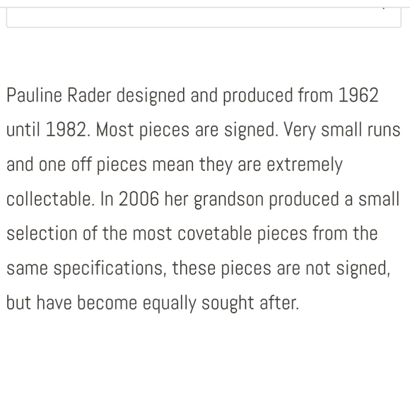 Very Rare Pauline Rader Bronze Lady Brooch. - Picture 5 of 8